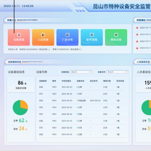 特种设备安全监管工作站